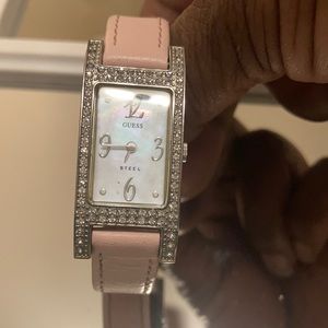 Pink Bling GUESS watch🌸⌚️